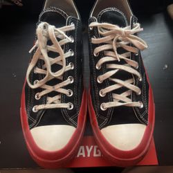 cdg converse red
