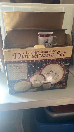 Royal Seasons 16-Piece Stoneware Dinnerware Set