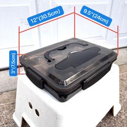 SUS304 stainless steel lunch box