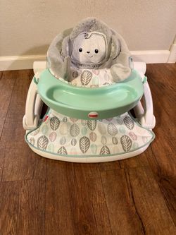 Fisher-Price Sit-Me-Up Baby Floor Seat with Tray