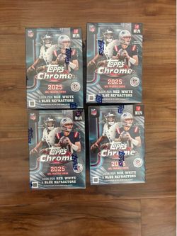 NFL TOPPS 2025 Chrome Blaster Box Seald