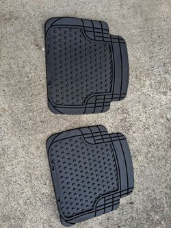 Weather tech rear seats floor mats