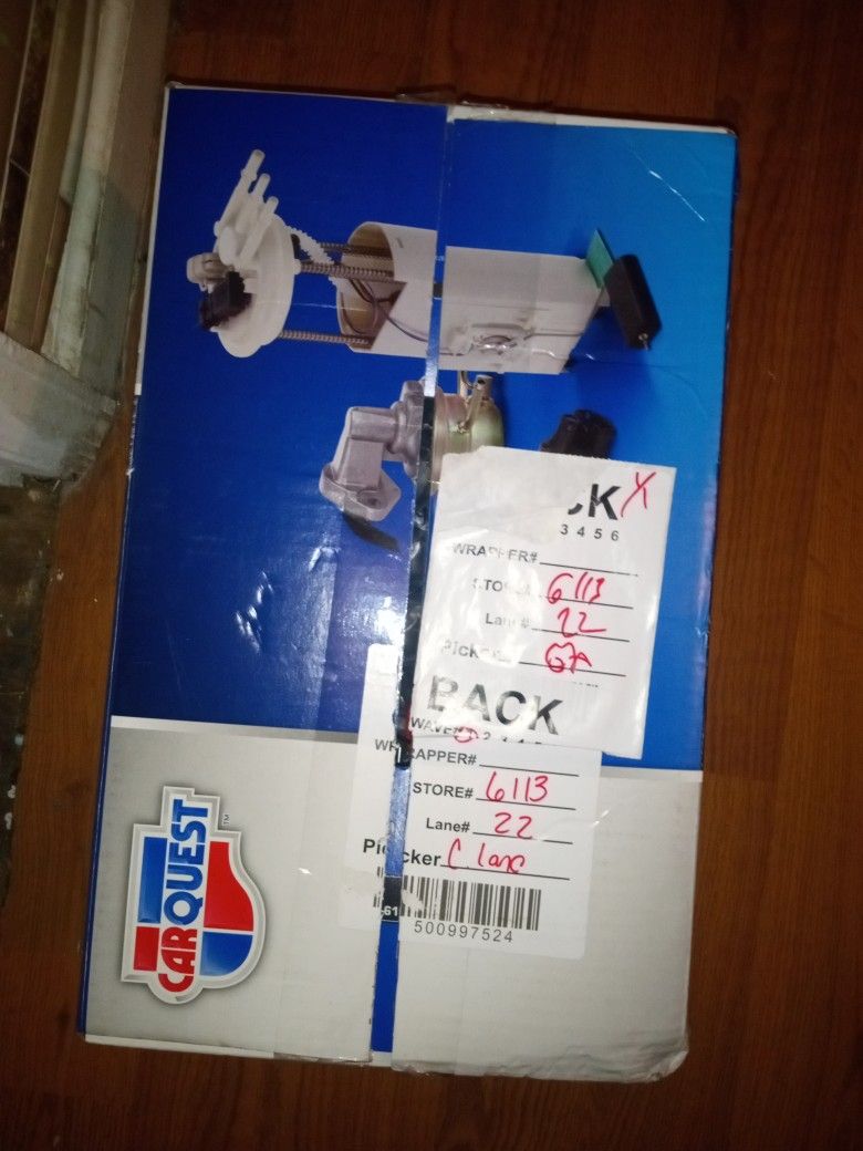 New Fuel Pump Filter System