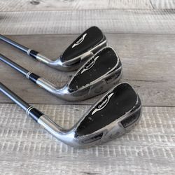 Cleveland HiBore XLi Hybrid Golf Clubs RH Right Handed Lot Of 3