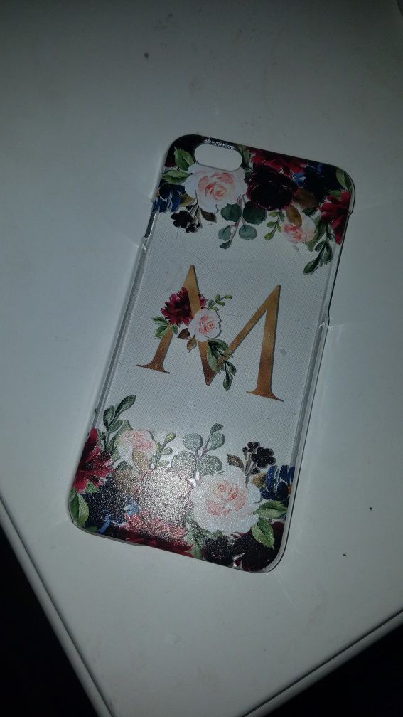 Clear monogram case for iPhone 6s