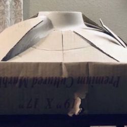 ⭐️New in box. 19” x 17” Premium Cultured Marble vanity Top. PICK UP BY ASHLAN AND TEMPERANCE IN CLOVIS