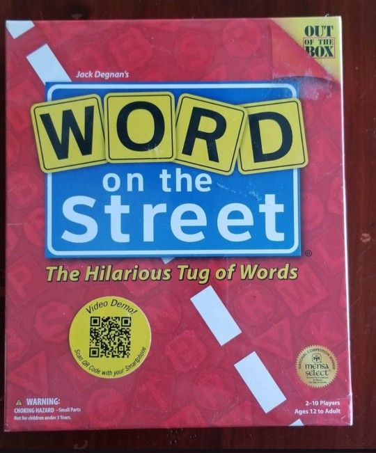 Word On The Street Game *NEW* in Plastic