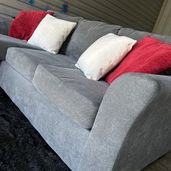 Nice Grey Sectional Sofa 