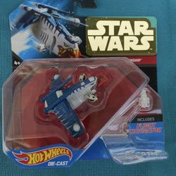 Star Wars Hot Wheels Republic Gunship Tiger Shark Vehicle 