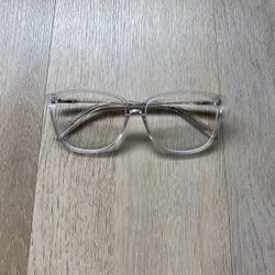 Vint & York Oversized Clear Retro Square Eyeglasses (Keen Model) 