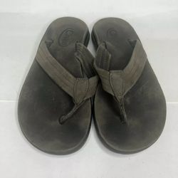 Chaco Sandals Flip Flops Women Size 7 Leather Upper