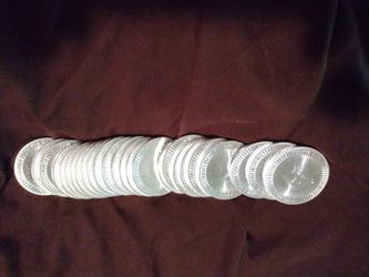 Australian silver kangaroos round .9999