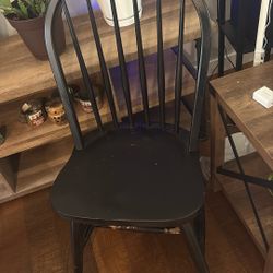 Two Wooden Chairs 