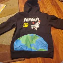 NASA Hoodie. Boys 8-10, NEW