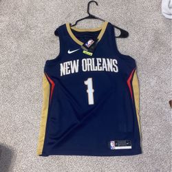 Brand New Zion Williamson Pelicans Jersey Size Medium