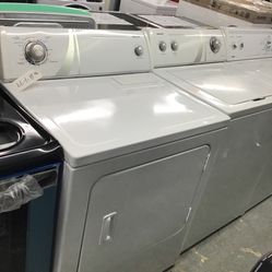 Admiral Washer And Dryer Set. 1 year Warranty 