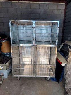 Ken Kage 3-Cage Modular Kennel Banks (2 Sets)