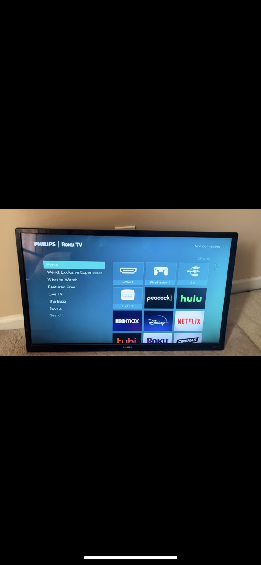 Hisense Roku 40 Inch TV