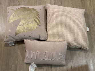 Pink Pillow Decor / Cojines Rosas