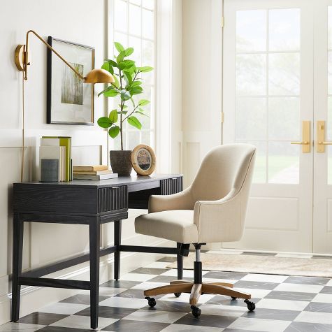 Santa Monica Office Chair Cream - Threshold™ designed with Studio McGee