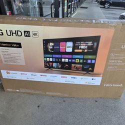 75ua77 75” Lg smart 4k led Uhd tv