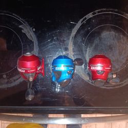 3 ZEBCO SLINGSHOT FISHING REELS