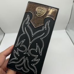 Ariat Western Wallet. Cartera Vaquera Ariat.