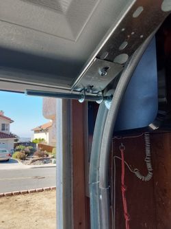 Garage Door Track Repair
