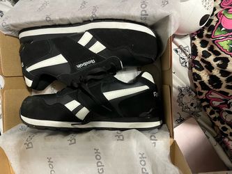 Reebok Black and White Sneakers