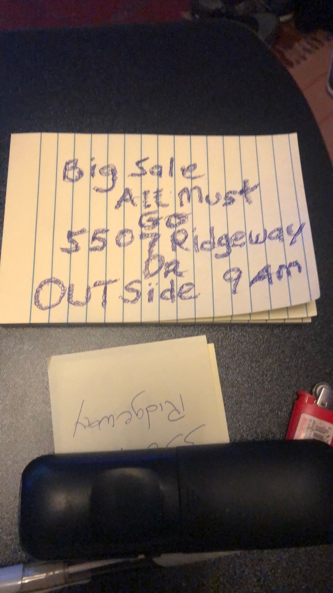 Big Outside Sale Everything Must Go