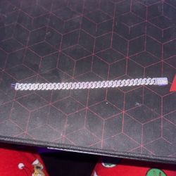 vvs Moissanite cuban braclet (pass diamond tester) 