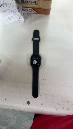 Apple Watch with Black Sport Band