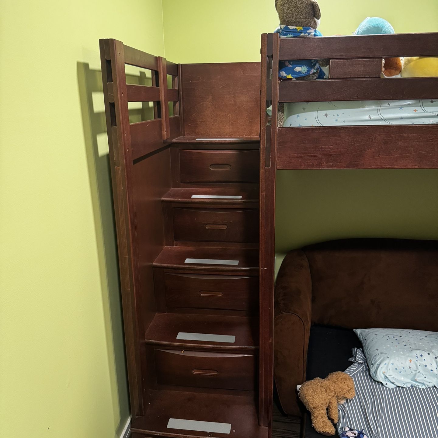 Solid Wood Luxury Bunk Bed 