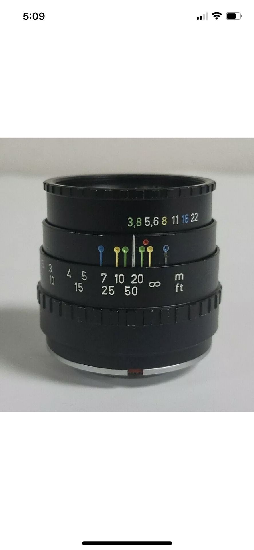 Schneider-Kreuznach ~ Tele-Xenar f:3.8 75 mm for Robot Camera