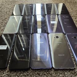 Lot Of 15 Samsung Galaxy S8 Plus All UNLOCKED NO CRACKS