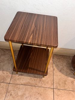 Square end & side table
