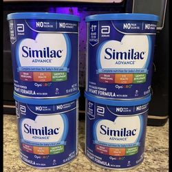 Similac Advance Formula 12.5oz 4 pack