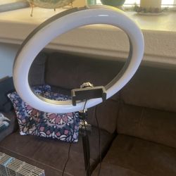 RingLight with Adjustable Extendable phone holder