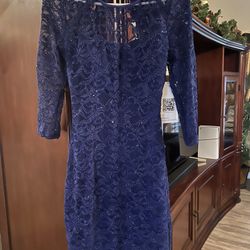 Navy Blue Dress