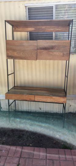 West Elm industrial desk