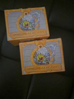 Mcdonalds spongebob x one piece