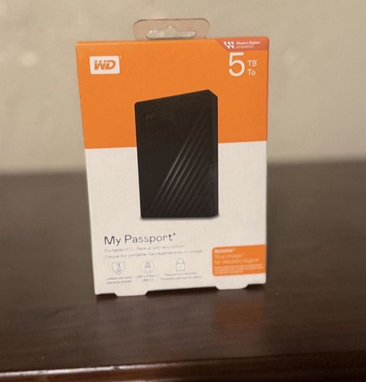 Western Digital 5 TB Hard Drive