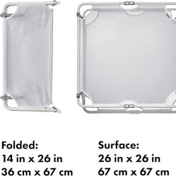 OXO Good Grips Folding Sweater Dryer, White, 26" sq. x 4-1/2" h,