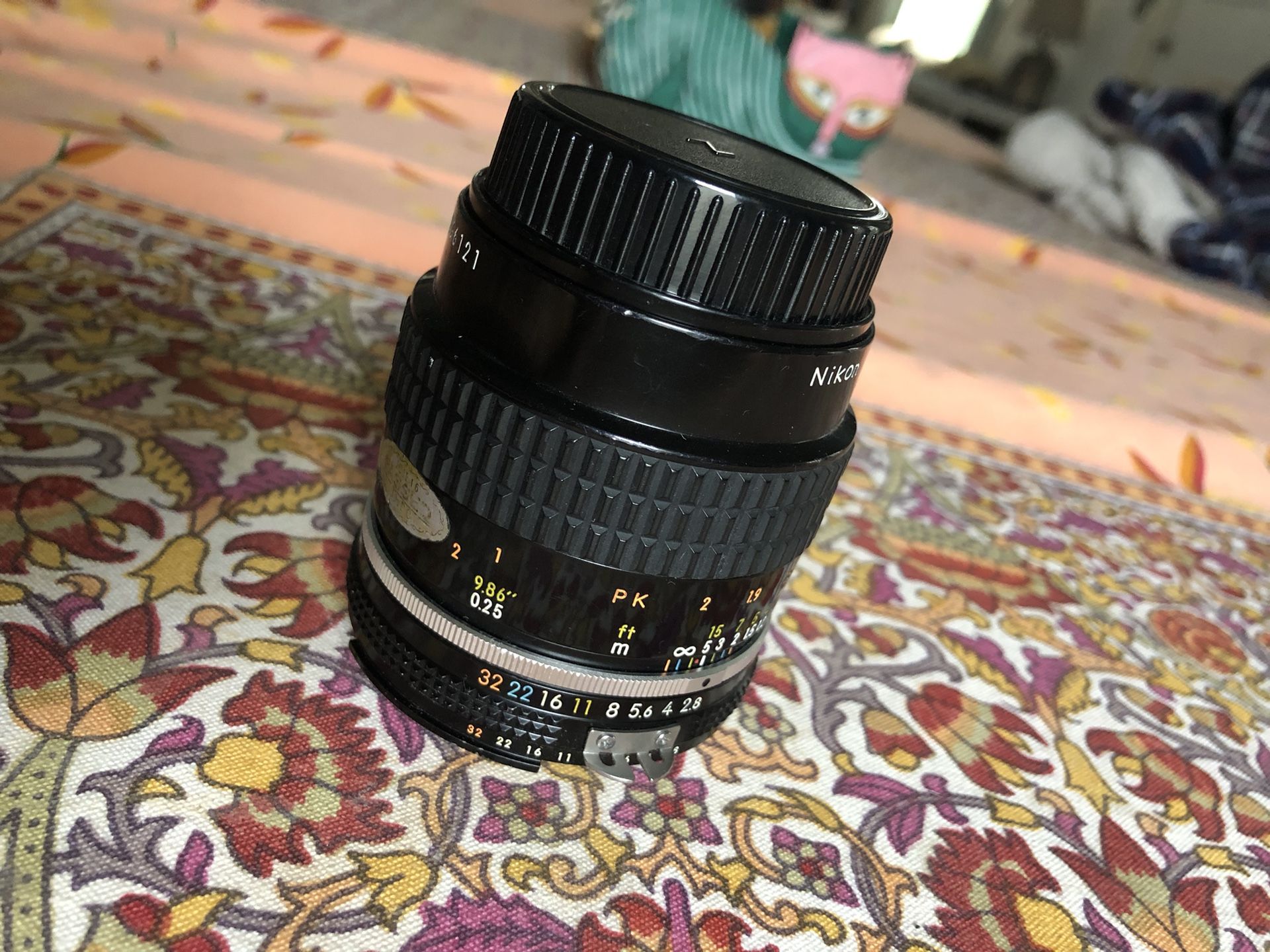 Nikon F3 Lens (micro NIKKOR 55mm)