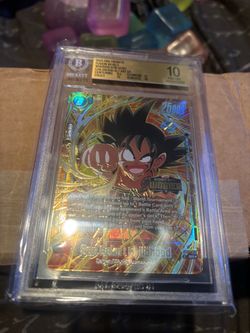 BGS 10 Pristine DBS Son Goku Childhood Alt Art SR