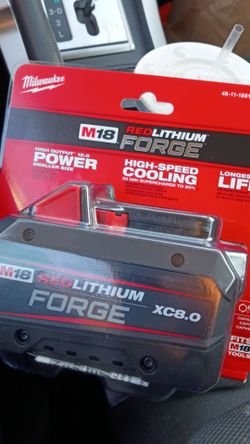 Milwaukee battery forge 8.0