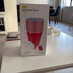 Giant Beer Pong Game