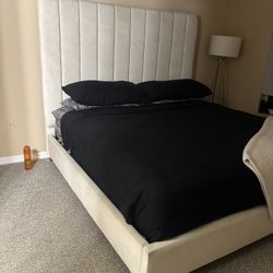 King Size Bed Frame + Mattress