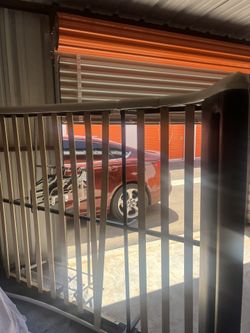 Queen White And Black Bed Frame And Grey Couch For Sale