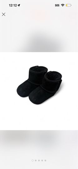 Black Suede Baby Uggs